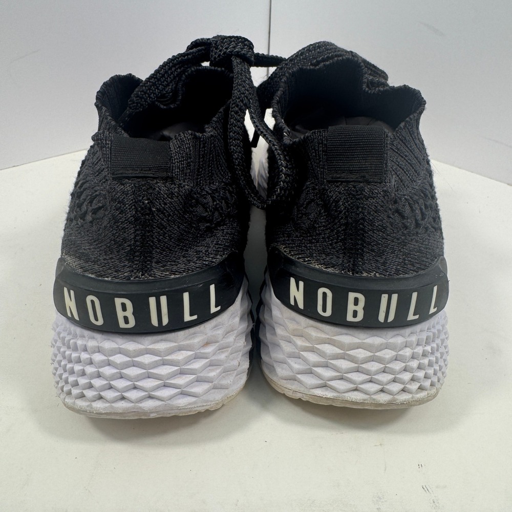 NOBULL Trainer Men's Knit Training Sneakers Black Size 7.5 - Picture 6 of 9